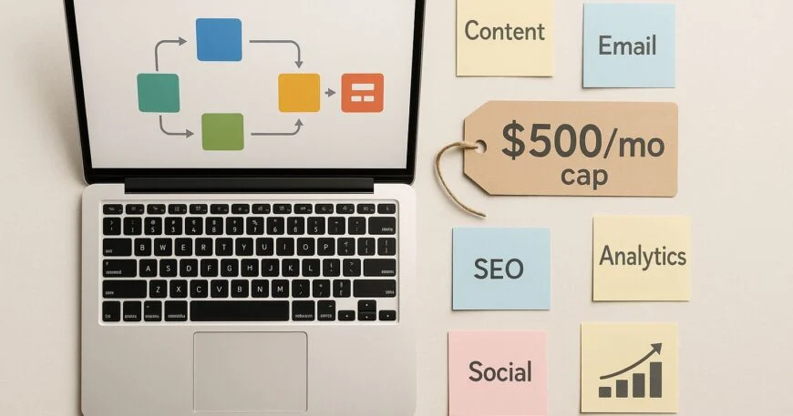 AI marketing stack under $500