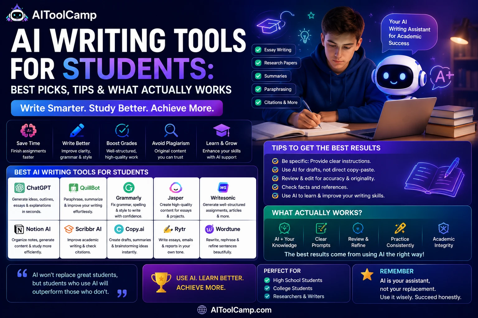 AI Writing Tools for Students: Best Picks in 2026