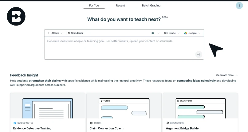 Brisk Teaching Tool Overview